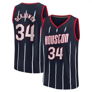 Houston Rockets Nike 2019/20 Swingman Custom Jersey White - City