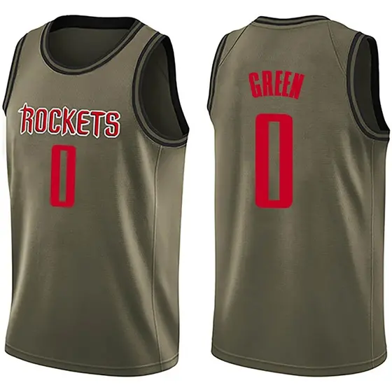 Men's Houston Rockets Nike Jalen Green Association Edition Swingman Jersey