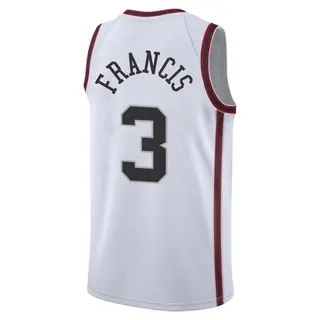 Men's Steve Francis Houston Rockets Nike Swingman White 2024/25 City Edition Jersey