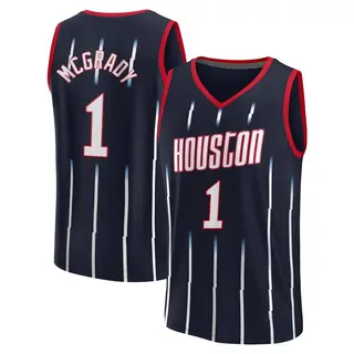 Houston Rockets Tracy McGrady 2022-23 White 55th Anniversary Jersey