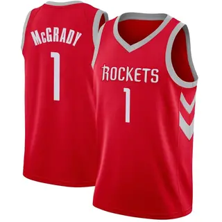 Men's Tracy McGrady Houston Rockets Swingman Red Jersey - Icon Edition