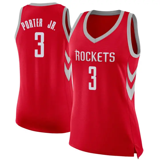 Women's Kevin Porter Jr. Houston Rockets Nike Swingman Red Jersey ...