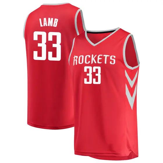 Youth Anthony Lamb Houston Rockets Fanatics Branded Fast Break Red