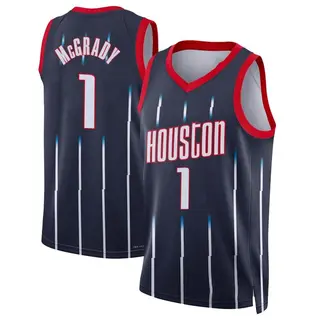 Youth Tracy McGrady Houston Rockets Nike Swingman Navy 2021/22 City Edition Jersey